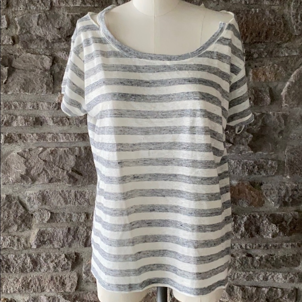 Calvin Rucker 100% Linen Top